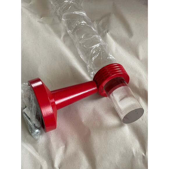 Red Allied Brass Pacific Beach Collection 24 Inch Towel Bar - Picture 7 of 7